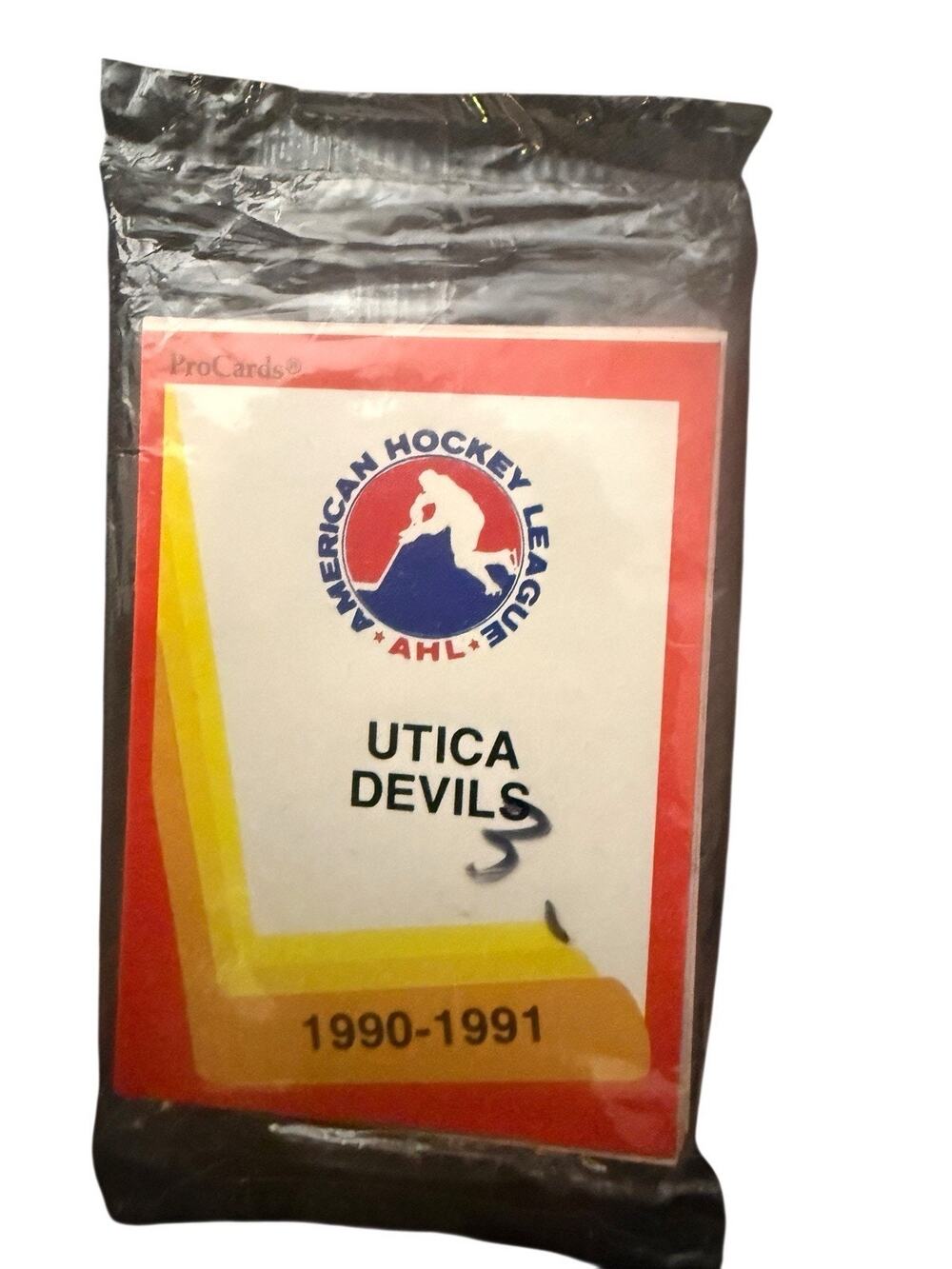 New 1990-1991 Pro Cards AHL American Hockey Utica Devils Team Set 24 Cards
